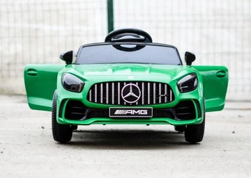 MERCEDES AMG GT ЭЛЕКТРОМОТОР АВТОМОБИЛЬНЫЙ АККУМУЛЯТОР СВЕТОДИОДНЫЕ ФОНАРИ ДИСТАНЦИОННЫЙ RC 2.4G