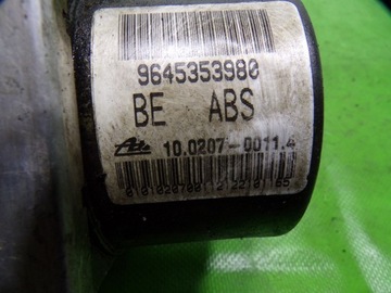 фото thumb №7, Citroen c3 pluriel 1.6 16v насос abs насос гальмівна 9645353980 10097011023