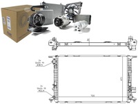фото thumb №1, Радіаторів двигуна audi a8 2.0-3.0d 06.10-01.18 nis