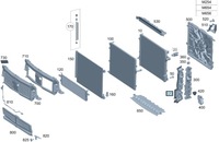 фото thumb №1, Воздуховод воздуха левая mercedes glc ii x254
