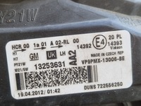 фото thumb №6, Лампа лівий перед opel meriva b 13253631 anglik uk