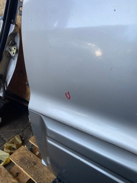 DRZWI LEWY TYŁ TYLNE MITSUBISHI PAJERO III 5D SZYBY
