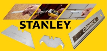 Сменные ломаные лезвия Stanley для ножей диаметром 18 мм 11-301