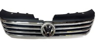 фото thumb №1, Решётка радиатора радиатора серебристая vw passat b7 2010-2015