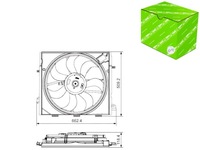 фото thumb №1, Вентилятор радиатора с корпус renault espace v 1.6 1.6d 1.8 02.15-
