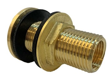 ЛАТУННЫЙ СОЕДИНИТЕЛЬ БАКА ПОВОРОТНЫЙ 1 x 3/4