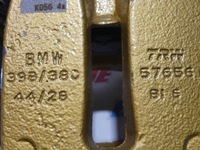 фото thumb №14, Bmw m5 f90 m8 f91 f92 f93 зажимы тормозные m золото ceramik перед зад kpl