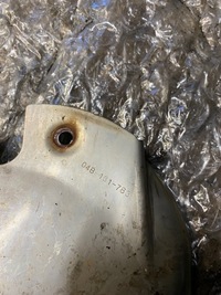 фото thumb №3, Skoda fabia iii rapid 1.4 tdi защита тепловая dpf 04b131783