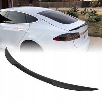 фото thumb №15, Tesla спойлер багажника заднього крила чорний