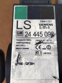 фото thumb №5, Колонка рулевая замок зажигания модуль иммобилайзер opel astra g ii 24445098 09228881