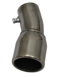 Купити Хромована наконечник труби випускної dacia duster 2 - діаметр 45 mm, фото thumb