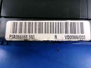 фото thumb №5, Citroen xsara picasso i 2.0hdi спидометр vdo 9646685580