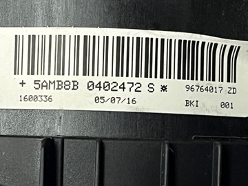 фото thumb №9, Подушки водія пасажира ремені датчик комплект оригінал citroen c4 picasso ii