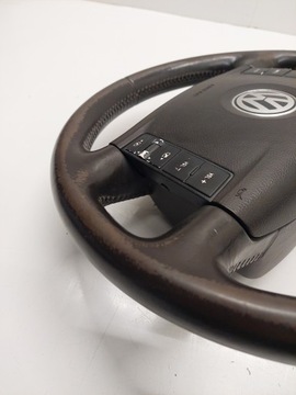 фото thumb №5, Кермо подушка безпеки volkswagen touareg коричнева