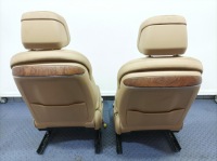 фото thumb №11, Audi a8 d5 long сиденья заднее сиденье обшивки сиденье комплект кожа saiga бежевый