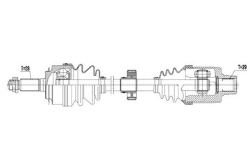 фото thumb №5, Піввісь привідна accord 2.2i-cdti 04-08 /права, mtm/