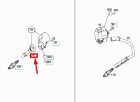 Соединитель свеча зажигания mercedes-benz c w204 a2721590142 оригинальные в Украине, фото thumb