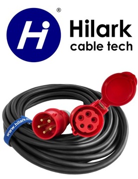 Резиновый силовой удлинитель 16А 5х2,5 15м H05RR-F OW