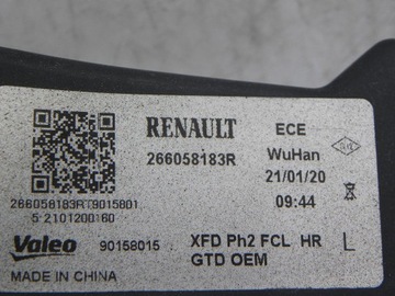 фото thumb №6, Renault talisman рестайлінг лампа ліва передня led 2020 рік