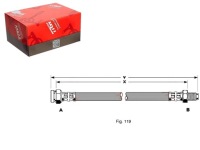 фото thumb №1, Шланг тормозной elast. mitsubishi l200 pajero ii
