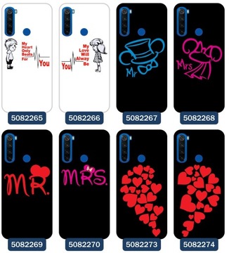 Etui do Xiaomi Redmi Note 8T Love serce dla par