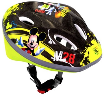 Kask Dziecięcy Regulowany na Rower Rolki Mickey