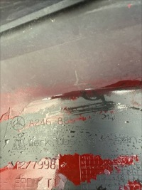 фото thumb №12, Mercedes b-klasa 246 11-14 бампер перед передний решётка радиатора