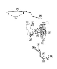 фото thumb №3, Помпа розпилювача wrangler jl gladiator ram 1500