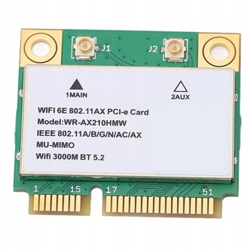 AX210 5374M KARTY BEZPRZEWODOW 2.4/5/6GHZ