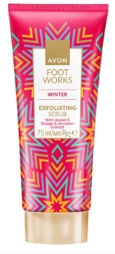 AVON Zestaw kosmetyków do stóp kąpiel peeling scrub krem cynamon pomarańcza