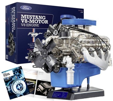 Модель двигателя Ford Mustang V8 для сборки - Световые и звуковые эффекты