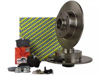 фото thumb №2, Snr тормозные диски + тормозные колодки trw задняя renault megane iii fluence