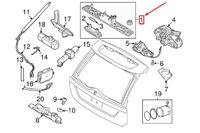 фото thumb №8, Volvo xc60 mk1 ручка крышки задний nowa оригинальная 31391301