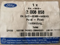 фото thumb №8, Ford transit custom 13- молдинг хром бампер перед