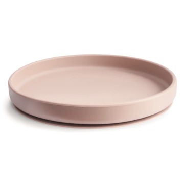 MUSHIE Talerzyk silikonowy z przyssawką Blush