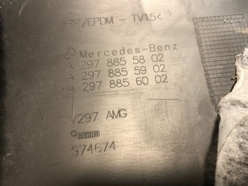 фото thumb №6, Mercedes eqs amg дифузор заднього бампера v297