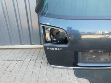 фото thumb №2, Крышка задняя з стекло тёмное vw passat b6 3c синяя lc5f оригинал