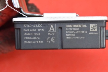 фото thumb №5, Блок керування модуль тиску шина 37160-61m00 suzuki sx4 s-cross 09-14