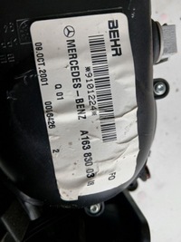 фото thumb №4, Mercedes ml w163 воздуходувка вентилятор задняя a1638300308