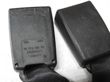 фото thumb №7, Citroen ds3 09-14 застёжки ремня безопасности зад 9681958880