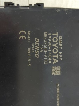 фото thumb №5, Модуль доступа bezkluczykowego toyota c-hr 89990-f4040