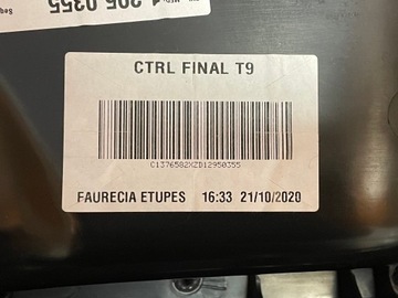 фото thumb №9, Боковина обивка дверь левый перед peugeot 308 t9