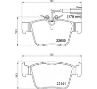 фото thumb №16, Brembo p 23 180 набір гальмівних колодок гальмівних, гальма дискові