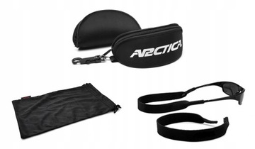 Okulary ROWEROWE PRZECIWSŁONECZNE ARCTICA S-331 MONOLENS na ROWER + ETUI