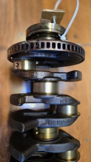 Wał коленчатый opel corsa d 1.4 100km 55561516 06-14 в Украине, фото thumb