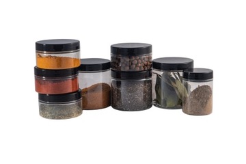 Słoik plastikowy 200ml z nakrętką uszczelniającą