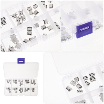 50 шт. USB-адаптер для пайки порта Micro USB