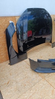 фото thumb №5, Audi a4 8w b9 комплектний бампер pas перед повний led капот 2.0tdi чорний ly9b