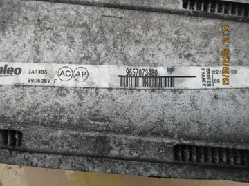фото thumb №3, Citroen c5 iii интеркулер 2.0hdi 9657073480