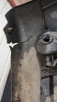 фото thumb №12, Бампер перед переднее bmw e90 e91 рестайлинг 08-12 354 серебряный titan серебро